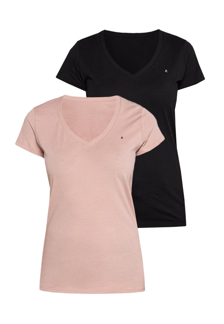 Replay T-shirt basic meerkleurig Replay T-shirt basic meerkleurig