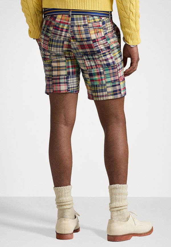 STRAIGHT PATCHWORK MADRAS SHORT - Shorts3