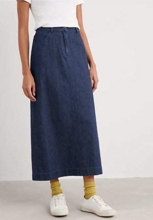 Falda acampanada - blue