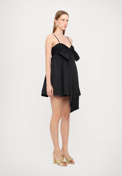 AMUR ROSE BABY DOLL DRESS - Vestito elegante - black