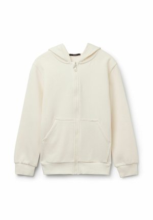 TEZENIS - Sweat zippé - weiß - - milk white