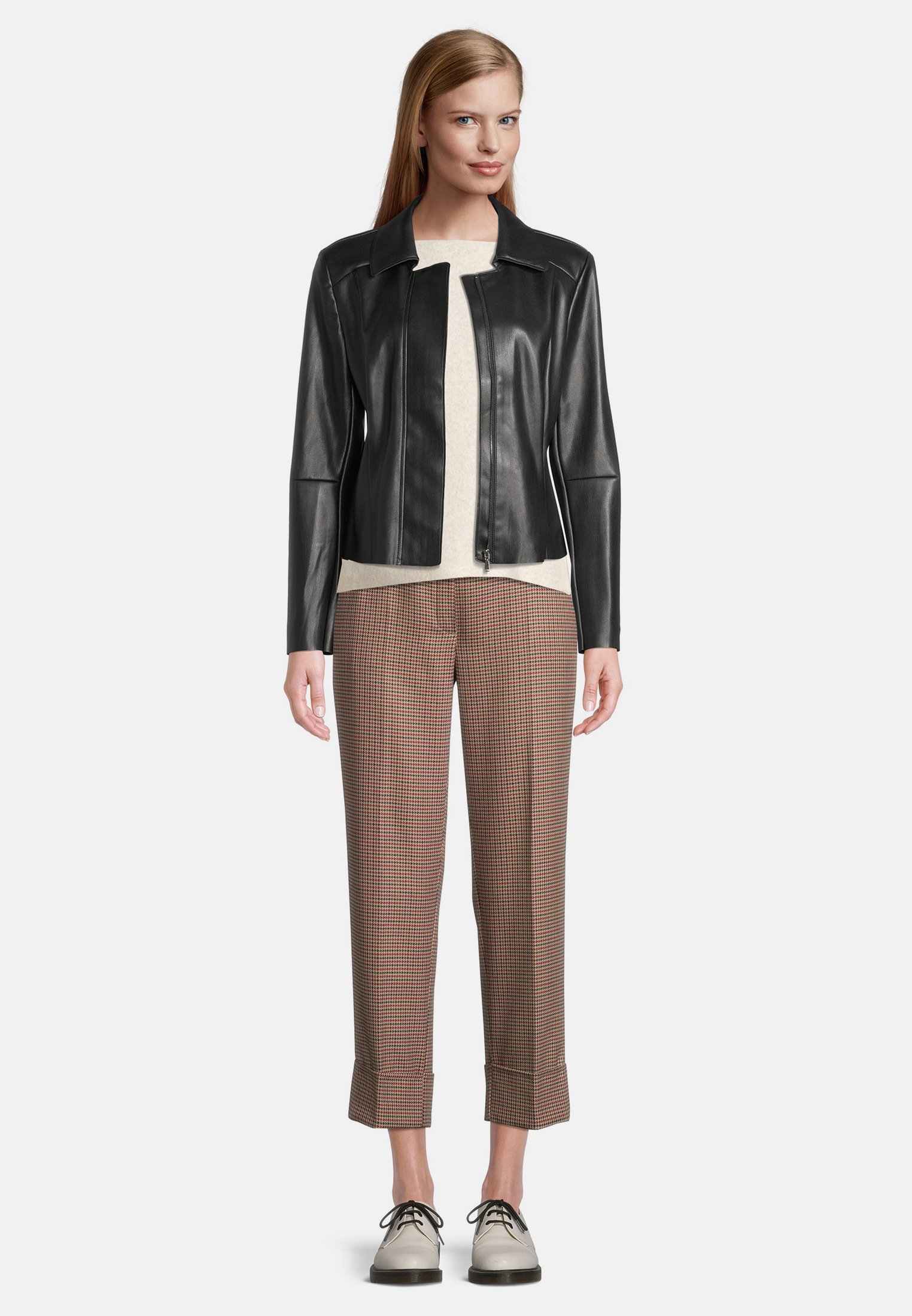 Damen MIT REISSVERSCHLUSS - Lederjacke Damen MIT REISSVERSCHLUSS - Lederjacke
