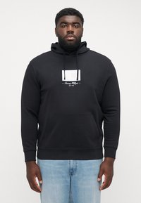 Tommy Hilfiger ITHACA FLAG HOODIE - Sudadera - black