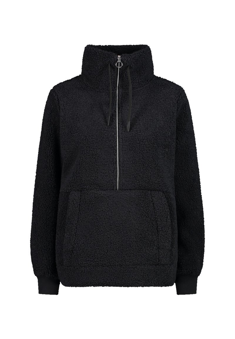 CMP WOMAN SWEAT - Fleecová mikina - nero