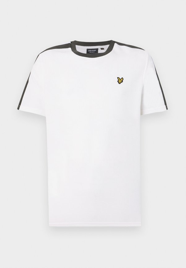 CONTRAST TAPED - Basic T-shirt - natural3