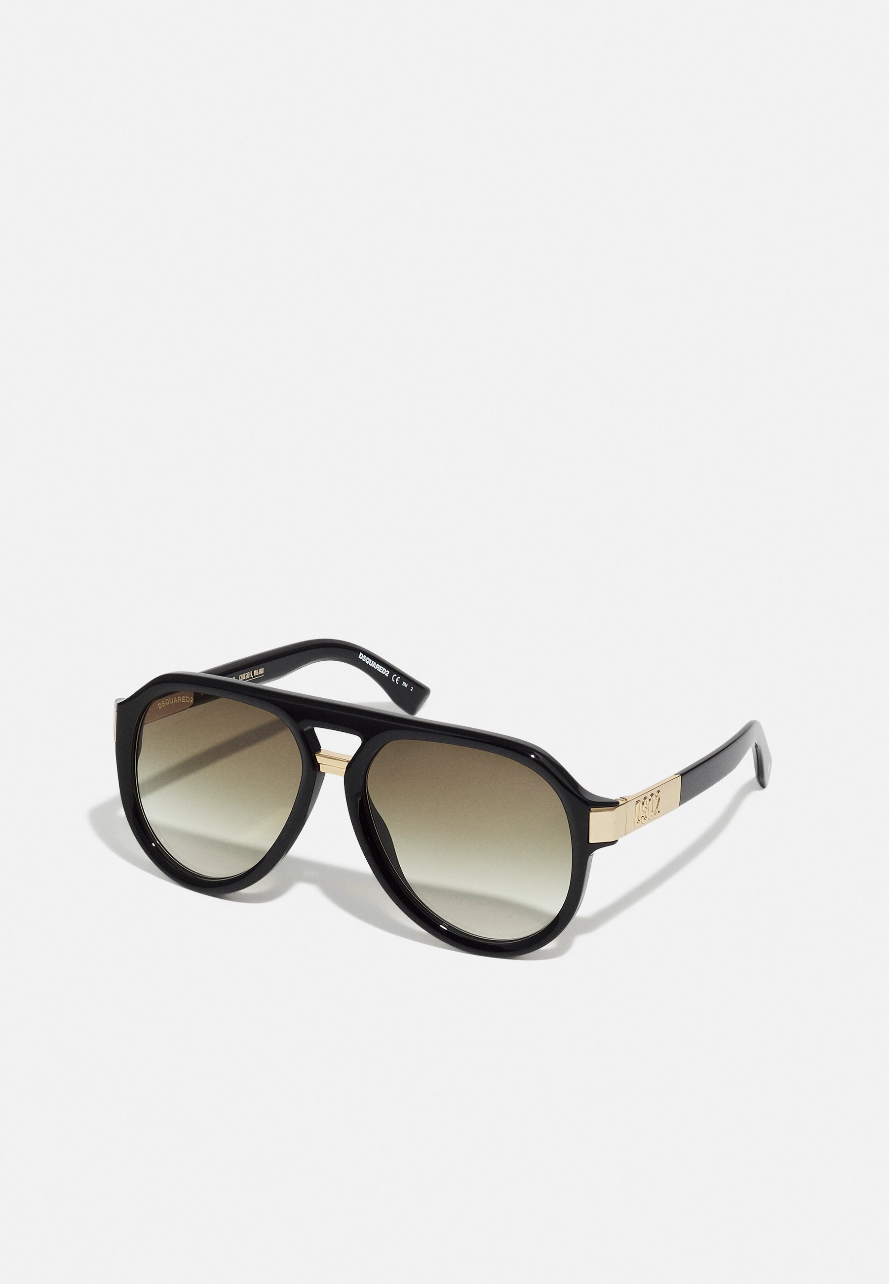 Dsquared2 Occhiali da sole - black/gold-coloured/nero - Zalando.it
