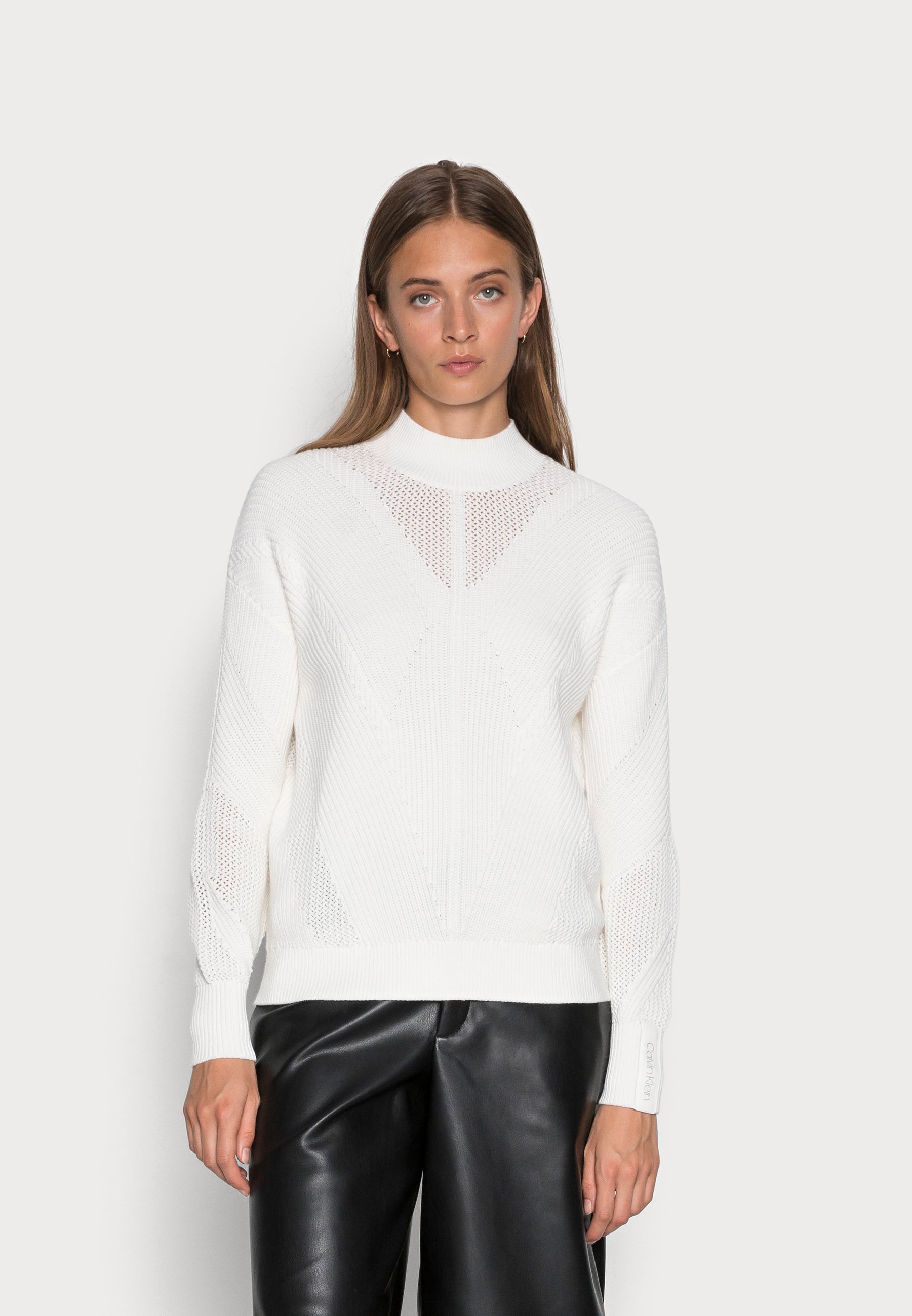 Calvin Klein MOCK NECK SWEATER - Jumper 
