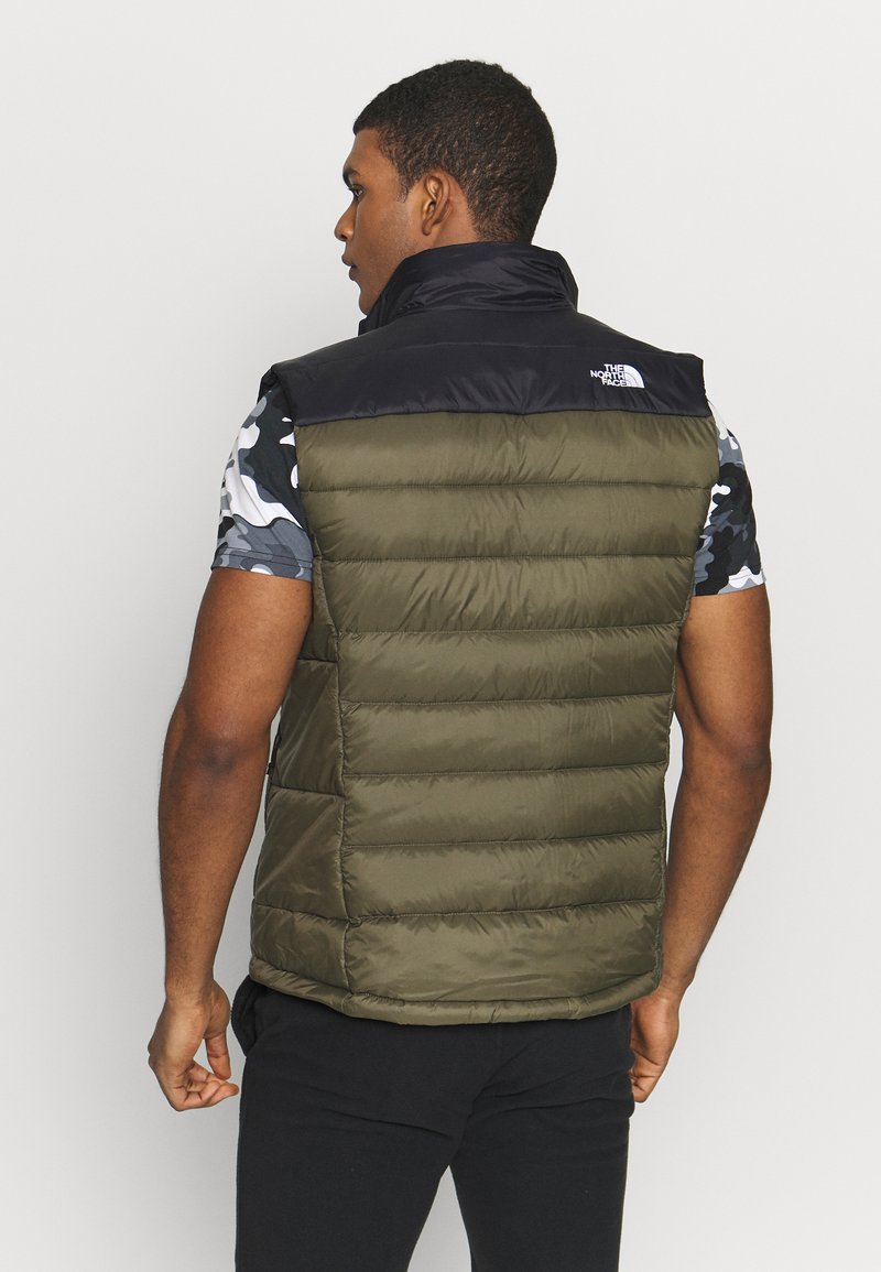 The North Face Aconcagua Vest Waistcoat Black New Taupe Green Olive Zalando De