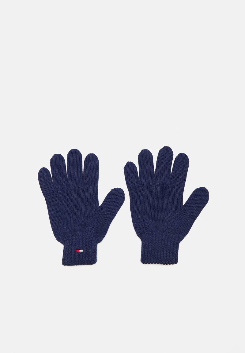 Tommy Hilfiger SMALL FLAG GLOVES UNISEX - Guanti - blue ink