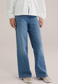 WE Fashion RIDGE - Jeans baggy - blue