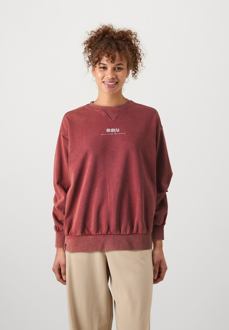 ONLY Tall ONLLUCINDA WILD O NECK BOX - Sportska majica - wuld dune