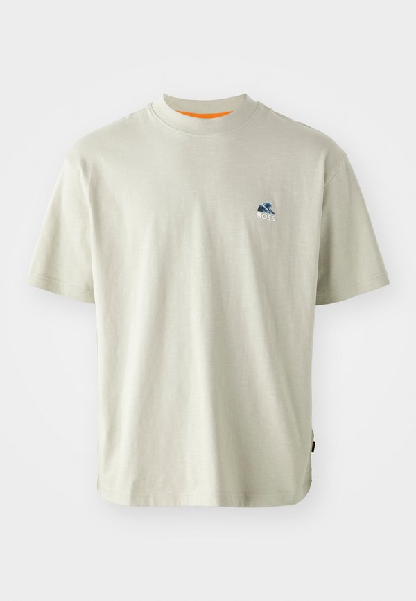 NUMBERS - Print T-shirt - light beige3