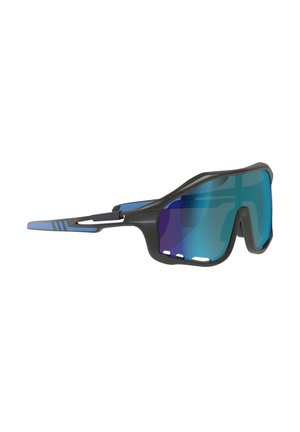 BEZLIT, SPORT SONNEN BRILLEN BIKER DAMEN HERREN VISIR SHIELD DESIGN 30695 UNISEX - Sunglasses - black blue