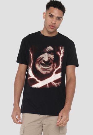 DARTH PALPATINE LARGE FACE - Print T-shirt - black