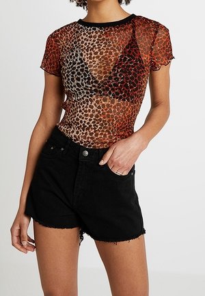 T-Shirt print - orange