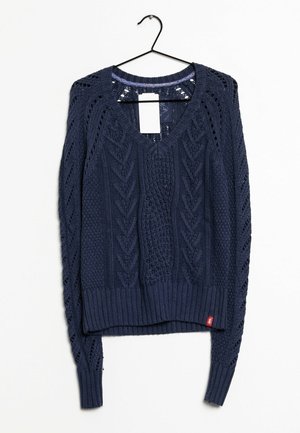 Strickpullover - blue