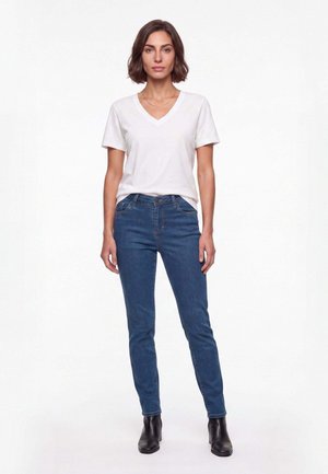Kaffe, KAVICKY - Jeans Skinny Fit - medium blue washed denim