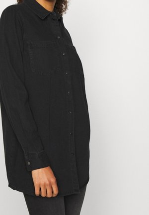 Overhemdblouse - black