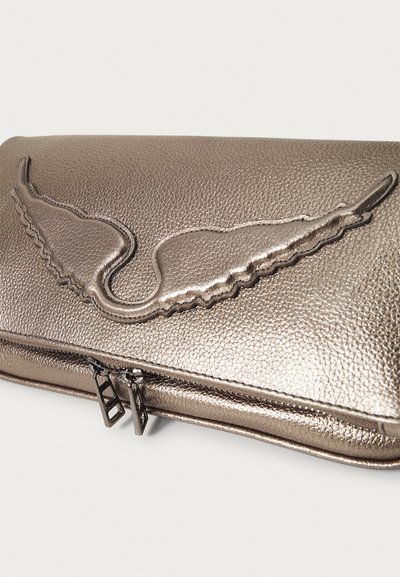 Zadig & Voltaire ROCK WINGS - Mala a tiracolo - gunmetal
