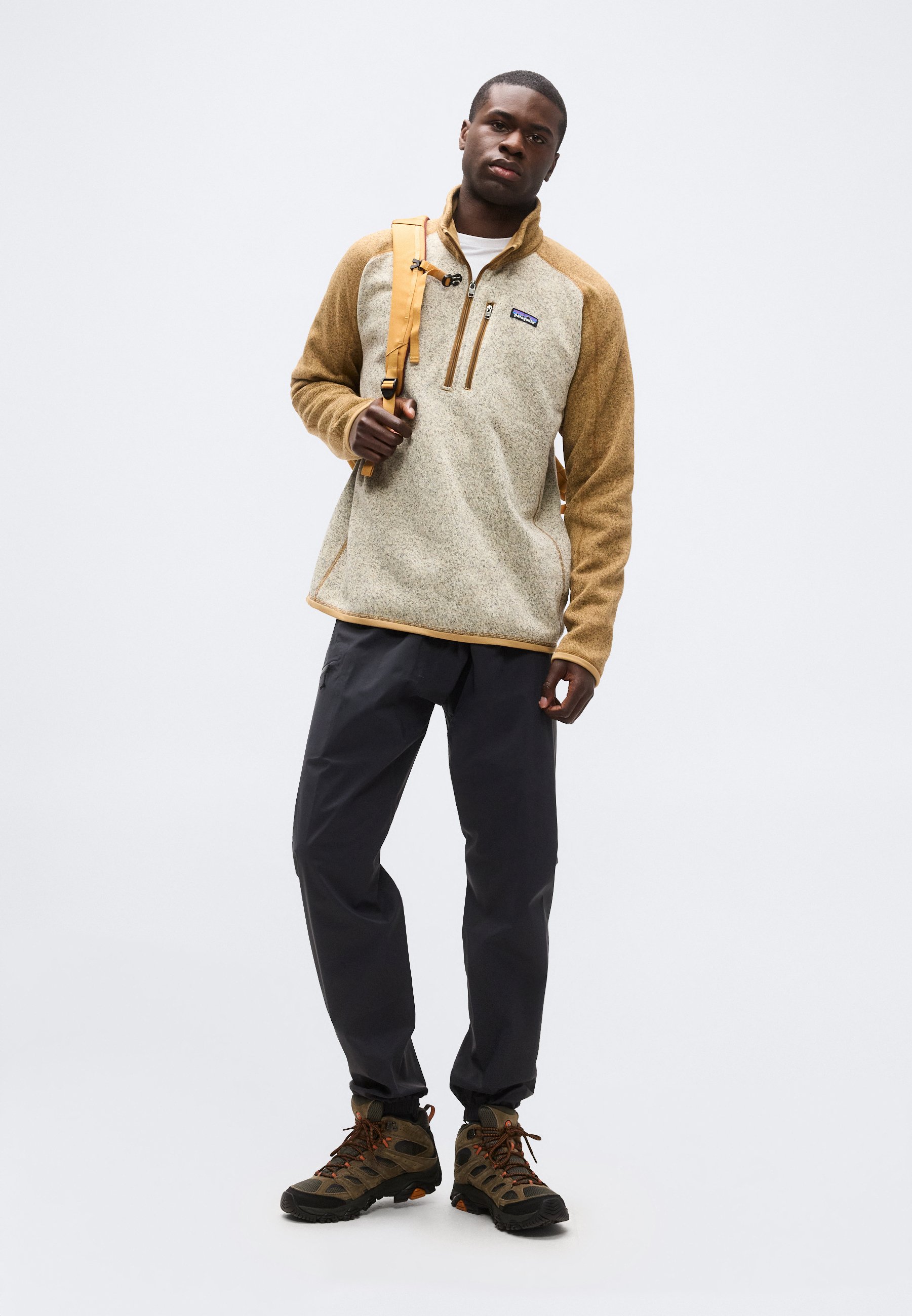 Patagonia BETTER SWEATER 1/4 ZIP - Fleece jumper - nautilus tan