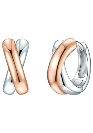 Boucles d'oreilles - silverfarben und roségoldfarben