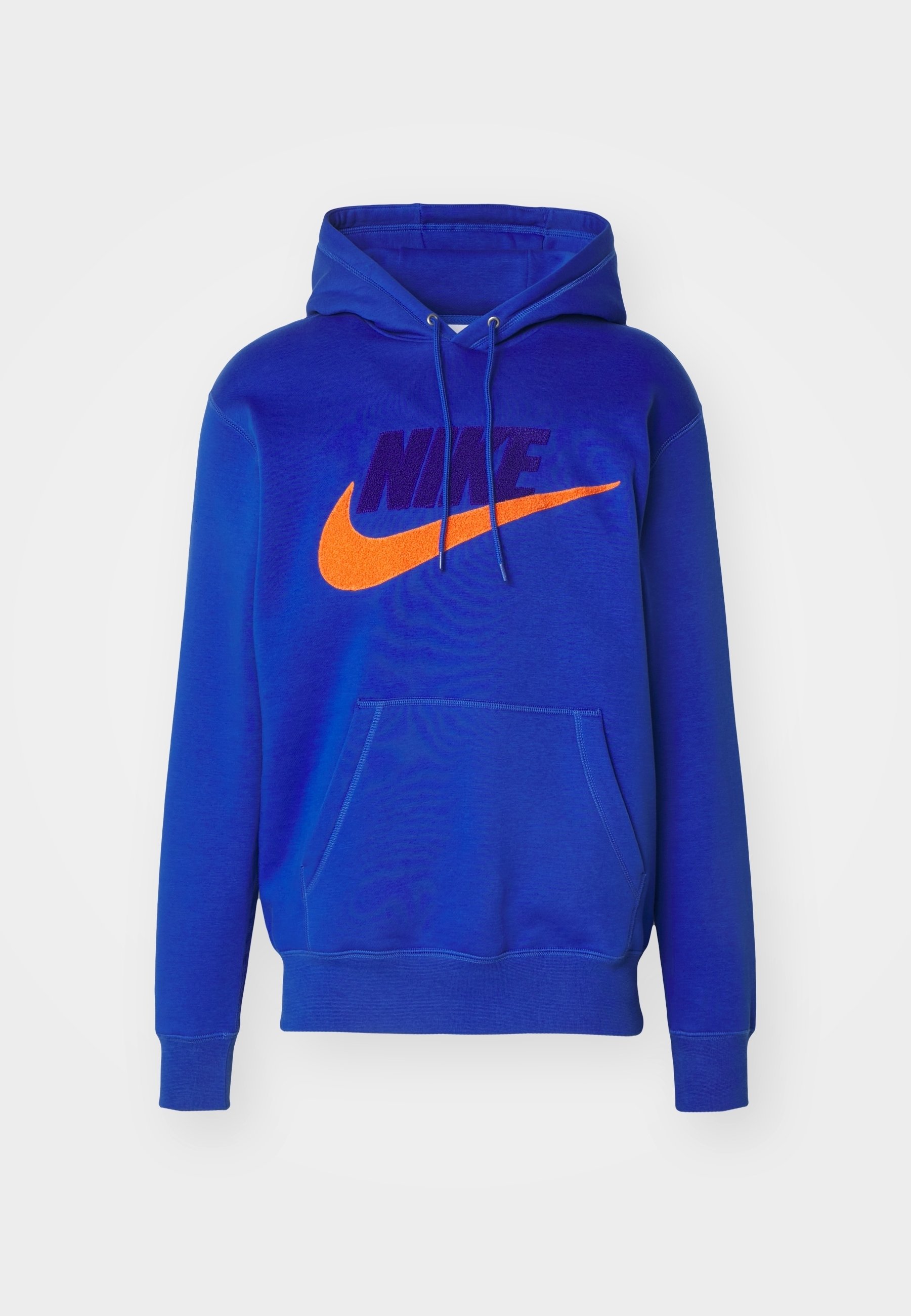 blue and orange nike hoodie