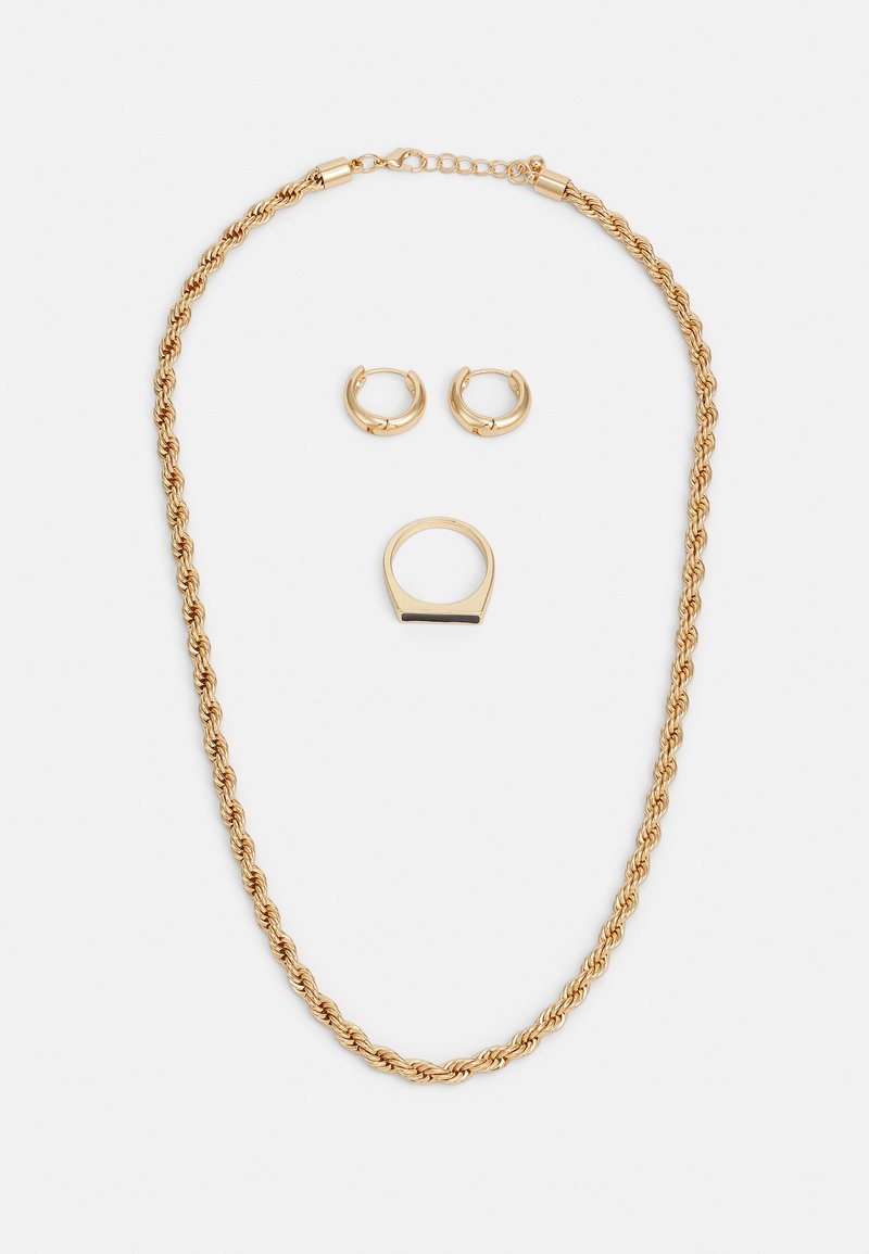 Jack & Jones - JACJAX MIX JEWELRY UNISEX SET - Náhrdelník - gold-coloured, Zväčšiť