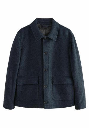 Next Light jacket - navy blue button through