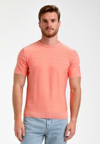 Gabbiano ROUND NECK  - Marškinėliai su spaudiniu - light coral