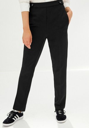 TAILORED ELASTIC BACK PETITE PETITE - Pantalon classique - black