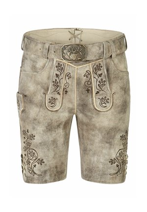 Spieth & Wensky, Leren broek - hellbraun