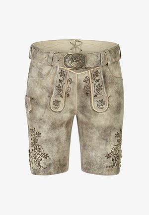 Spieth & Wensky, Leren broek - hellbraun