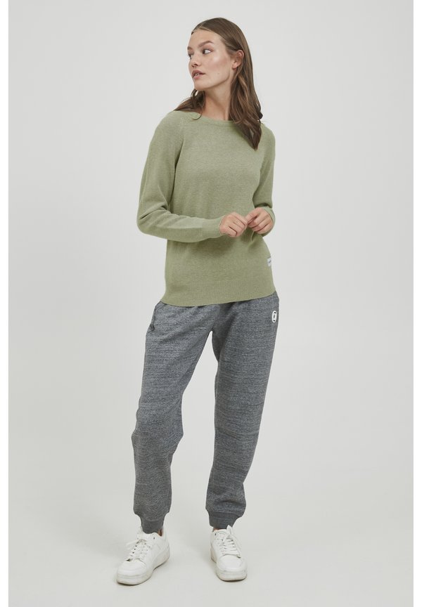 OXMARIA - Jumper - vetiver melange3