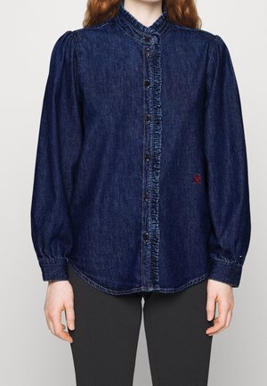 Blus - blue denim