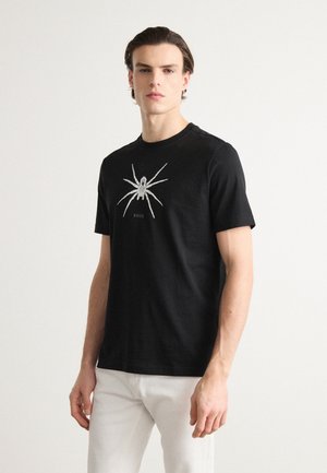 SPIDERBAT - Print T-shirt - black