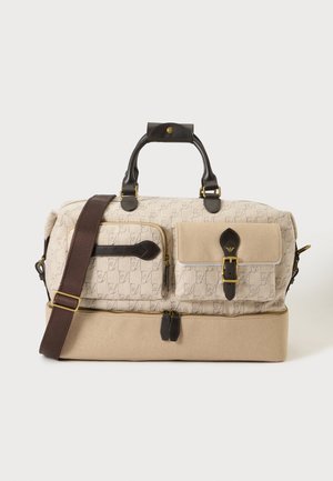Emporio Armani, HOLDALL - Sac week-end - beige