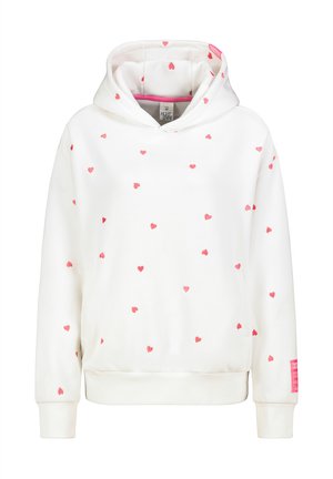 MIT SÜSSEN - Kapuzenpullover - white