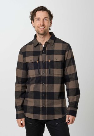 Swedemount NORDKAP - Camisa - olive black check