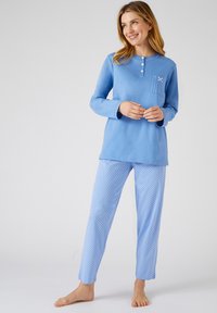 Damart SET - Pigiama - bleu