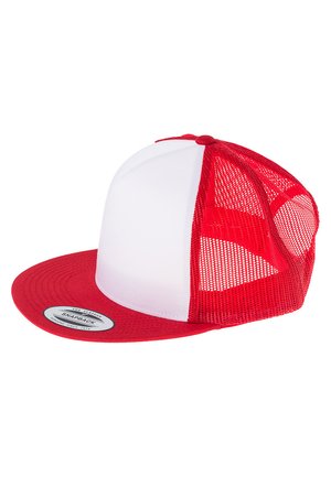 TRUCKER - Kapa - red/white/red