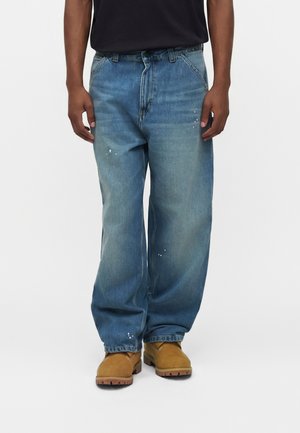 Carhartt WIP, SINGLE PANT SMITH - Relaxed fit jeans - blue destroy wash