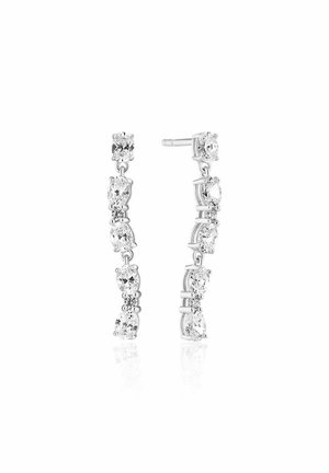 ELLERA OVALE SETTE - Örhänge - silver coloured