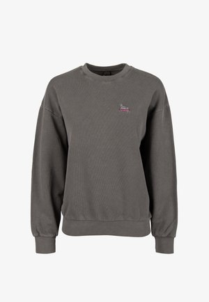 Iriedaily, IRIEDAILY SWEATSHIRT VANCY VINT - Sweatshirt - off black