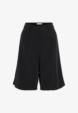 VILA, VIIDA High waist - Kratke hlače - black beauty