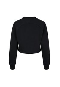 Urban Classics LADIES SHORT RAGLAN CREW - Sweatshirt - black