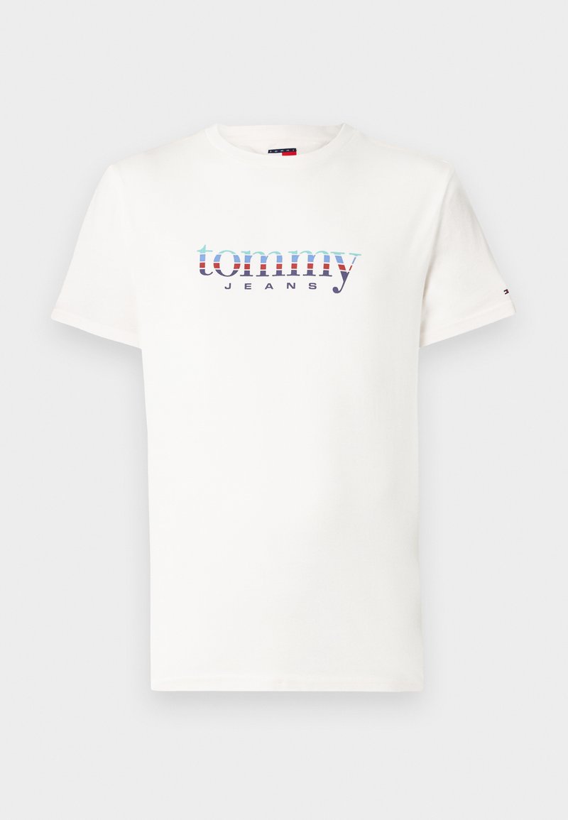 Tommy Jeans T-shirt print wit Tommy Jeans T-shirt print wit