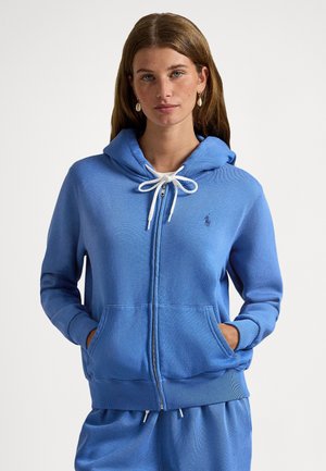FLEECE FULL ZIP HOODIE - Sweatjakke - new iris blue