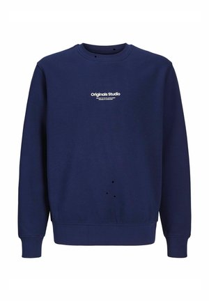 MIT RUNDHALS GEDRUCKT MINI - Sweatshirt - ocean cavern