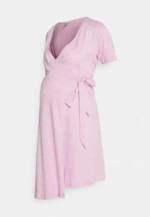 OLMMAY WRAP DRESS - Jersey dress - orchid bouquet