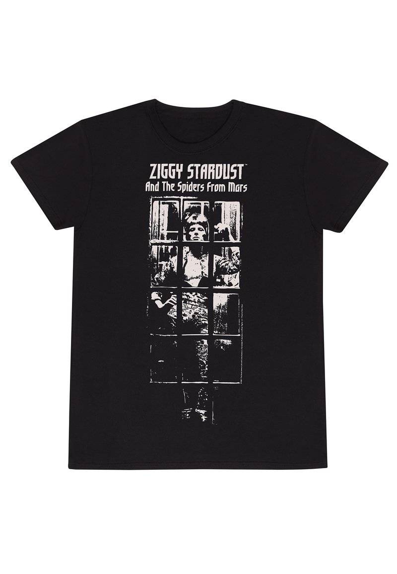 Henry Tiger ZIGGY STARDUST - Triko s potiskem - black